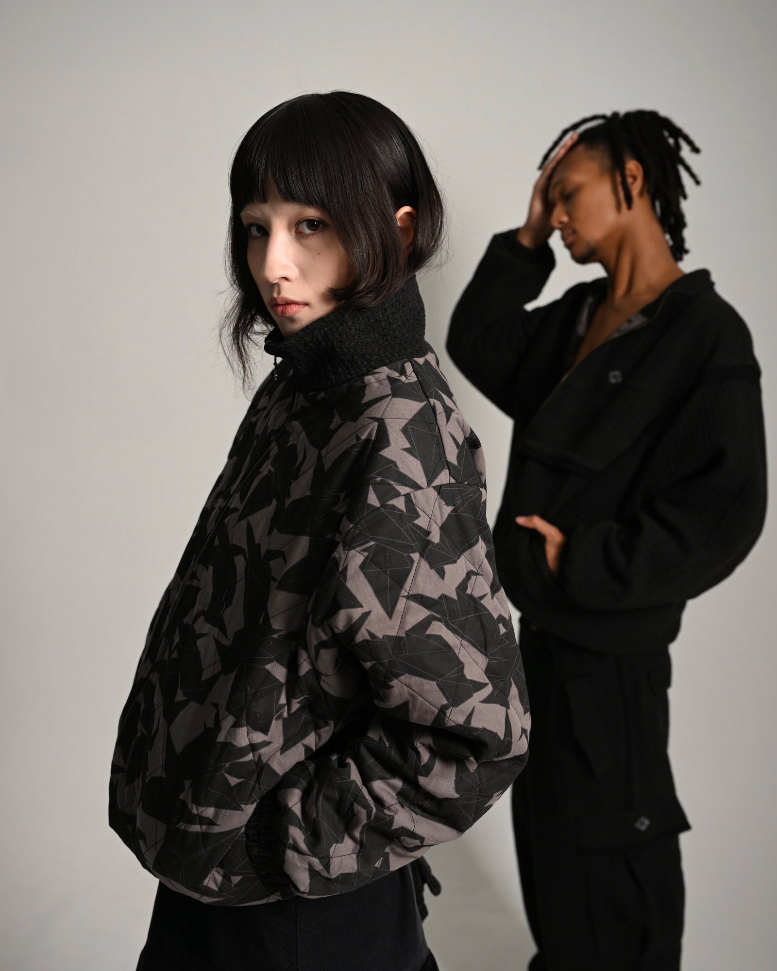 GAKKIN 折り鴉　PAPER CROWS REVERSIBLE JACKET 折り鴉 PAPER CROWS REVERSIBLE JACKET – GXX