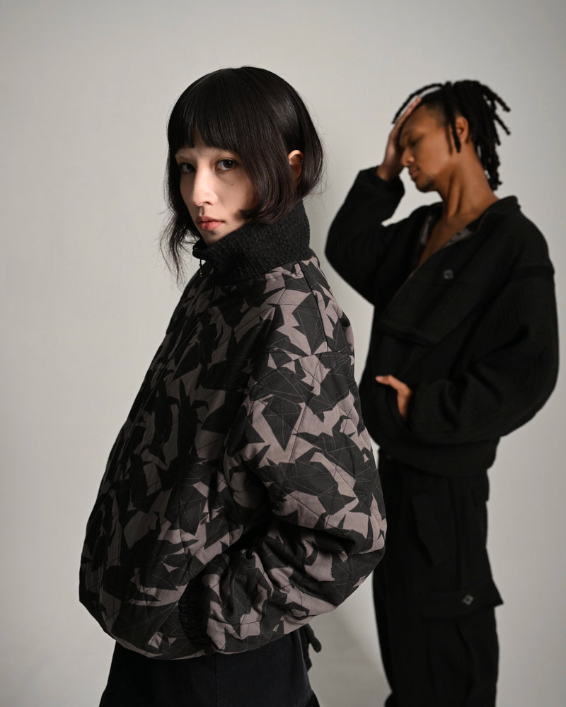 折り鴉　PAPER CROWS 
REVERSIBLE JACKET