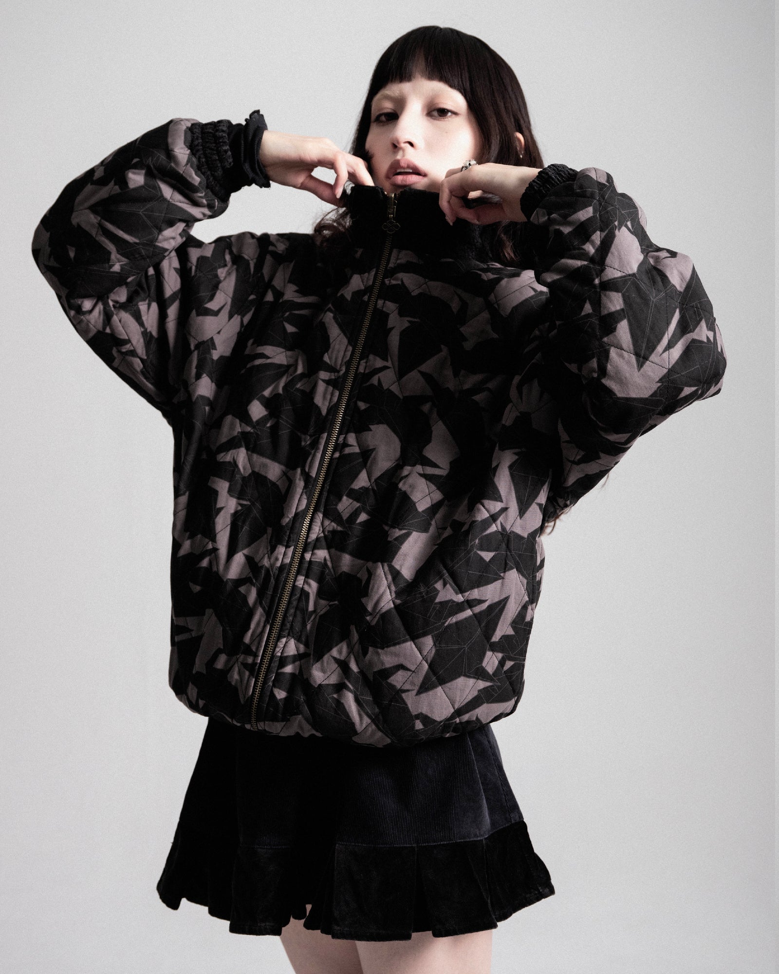 g*様 GAKKIN PAPER CROWS REVERSIBLE JACKET 折り鴉 PAPER CROWS REVERSIBLE JACKET – GXX