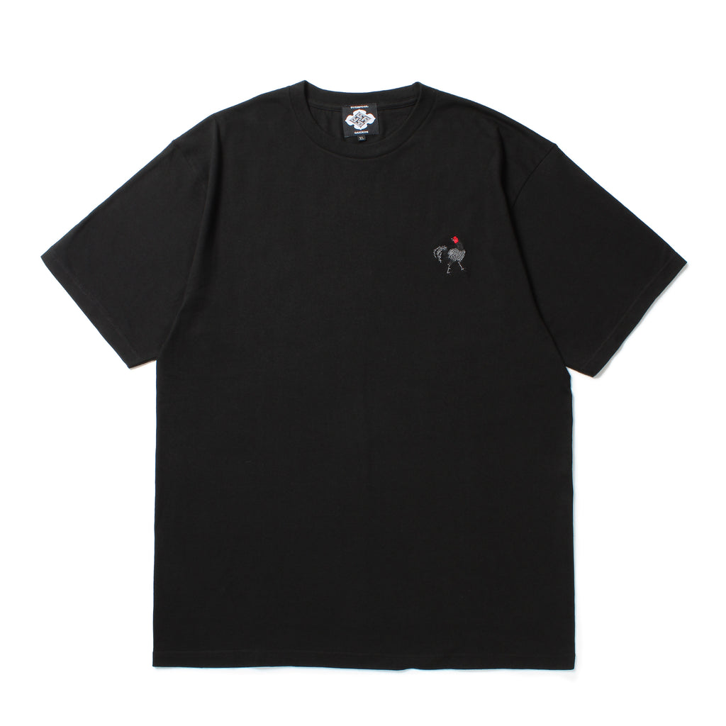 GAKKIN × BUDSPOOL 軍鶏 S/S TEE