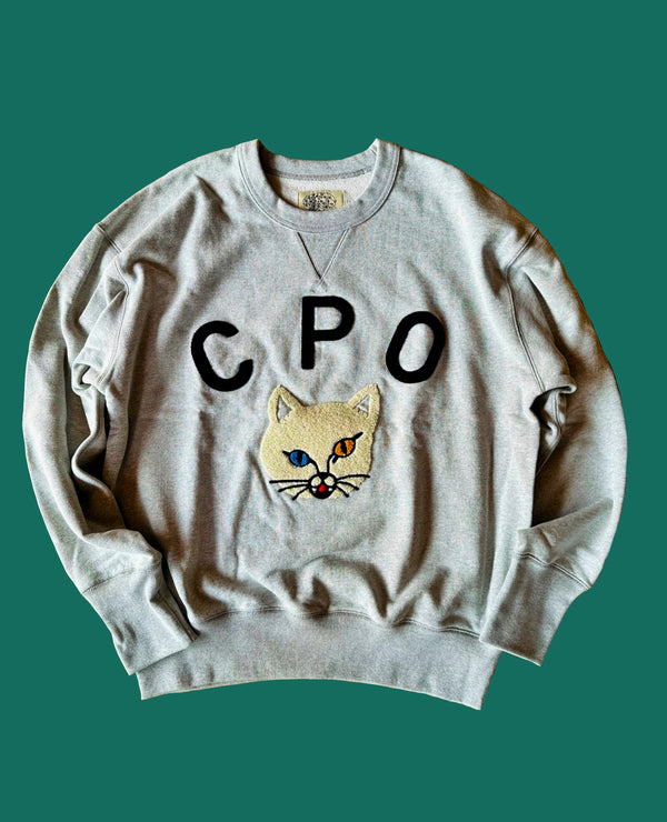 CPO 相良刺繍スウェット　GRAY