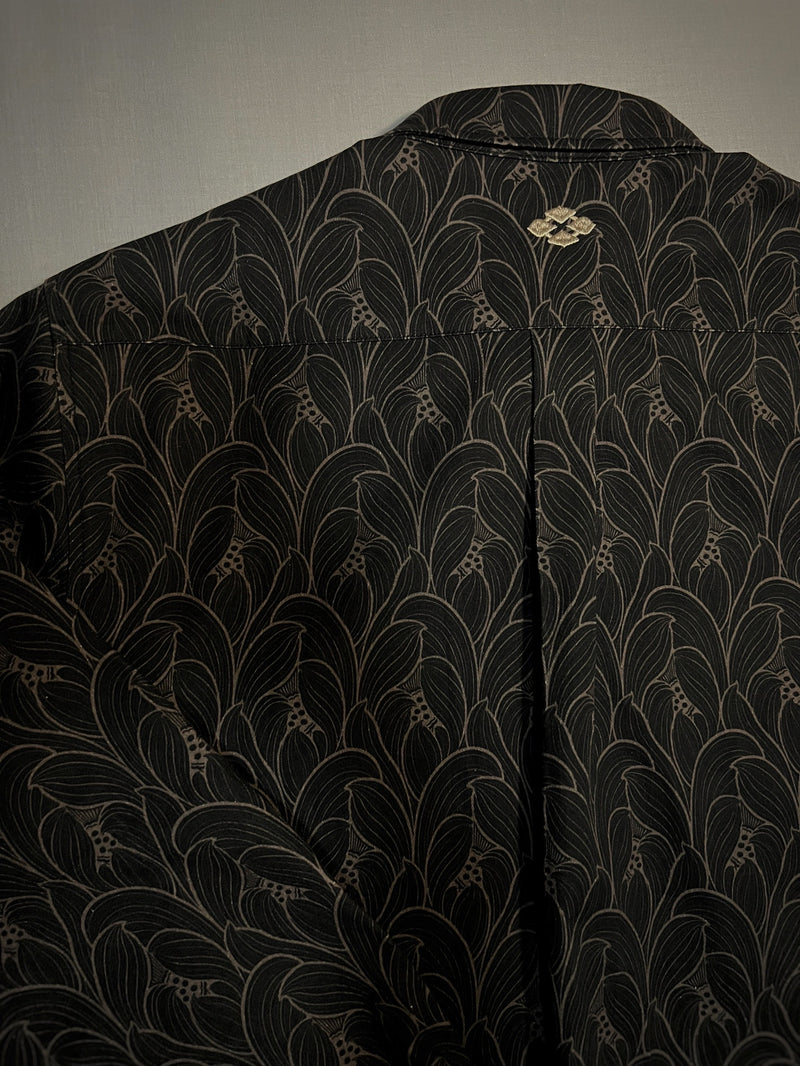 GAKKIN LOTUS BUDS PATTERN L/S SHIRT 舐達麻