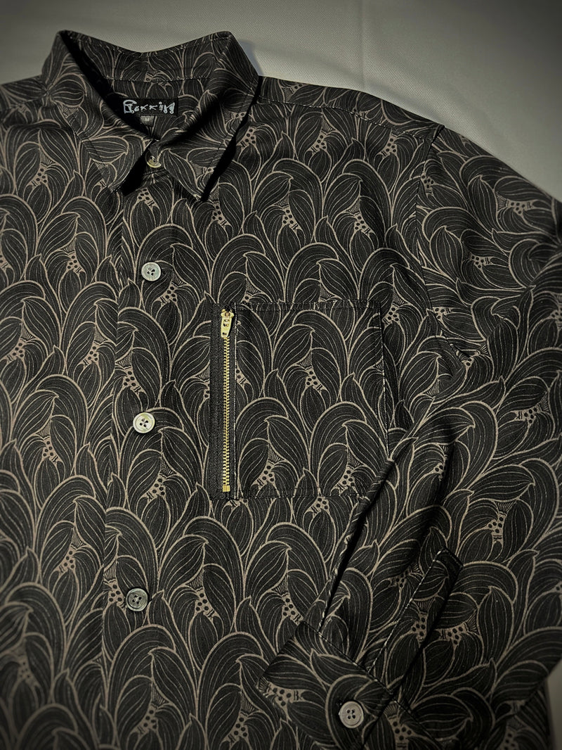 LOTUS BUDS PATTERN L/S SHIRT – GXX