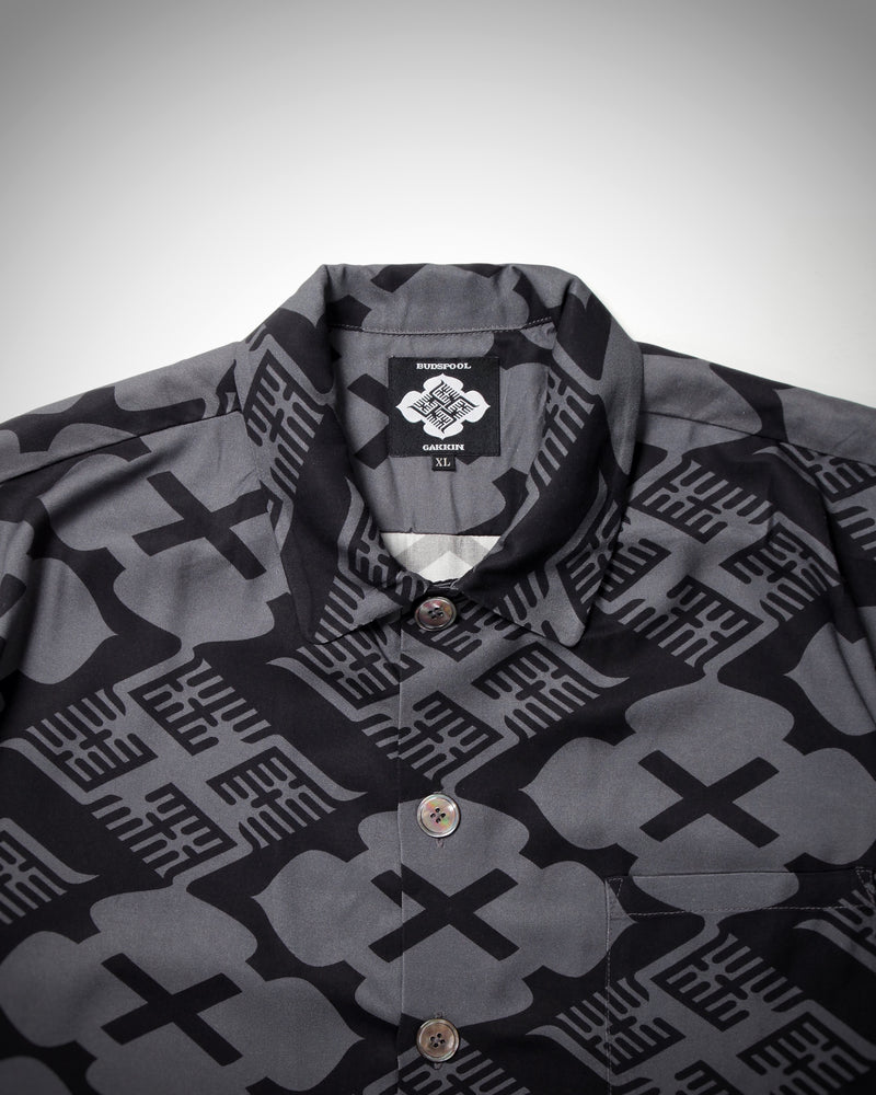 BUDSPOOL x GAKKIN 花罰 × 麻 PATTERN S/S SHIRT – GXX