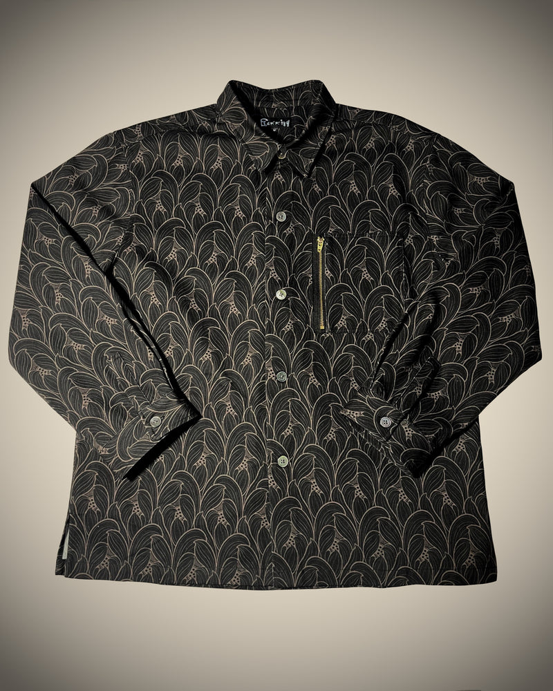 LOTUS BUDS PATTERN L/S SHIRT – GXX