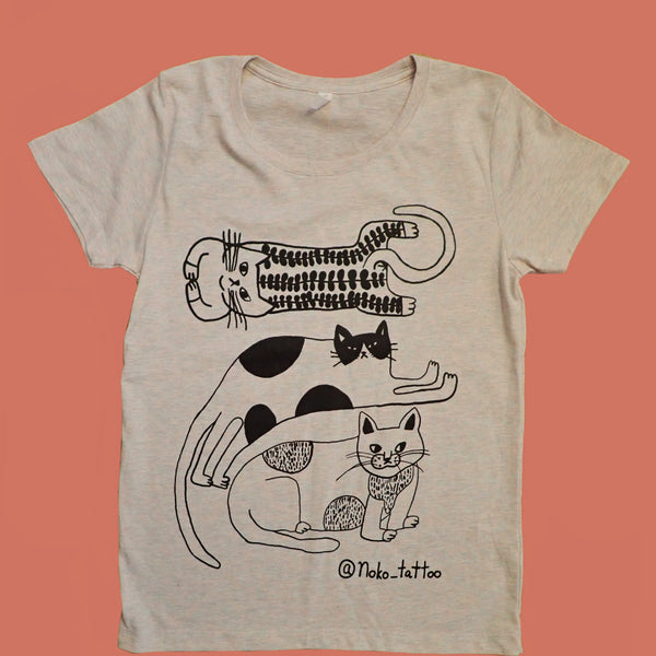 3匹の猫 Ladies size T-shirts – GXX