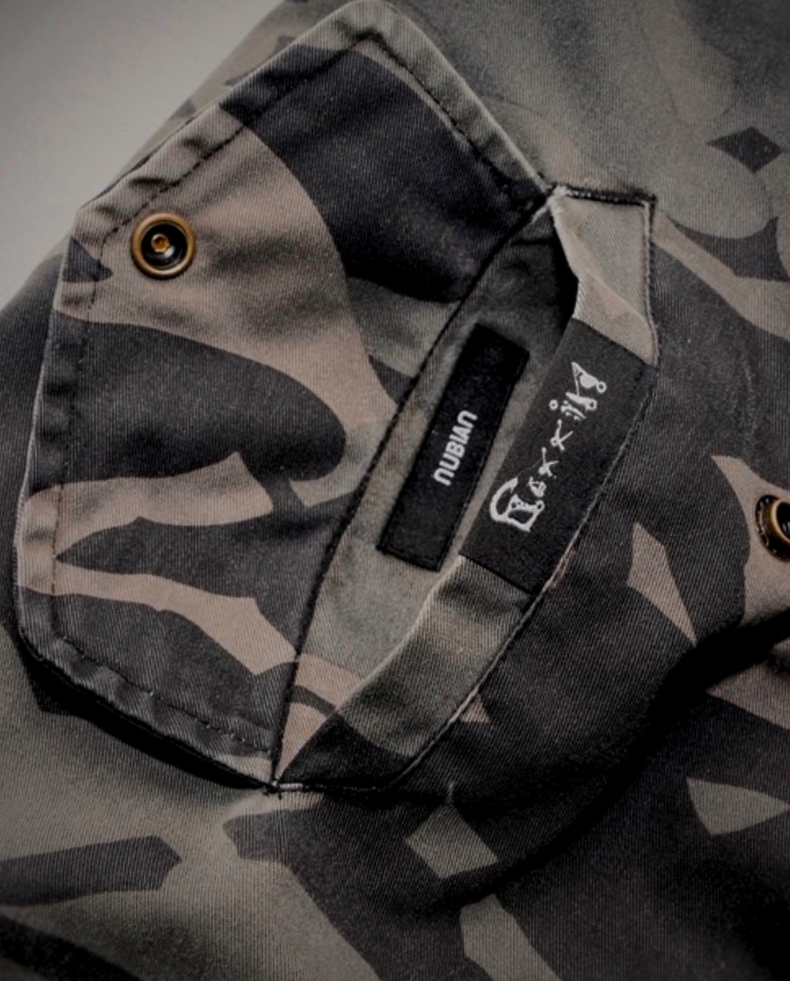 GAKKIN x FOSTEX GARMENTS x NUBIAN HANABATSU CAMO MA1 JACKET – GXX