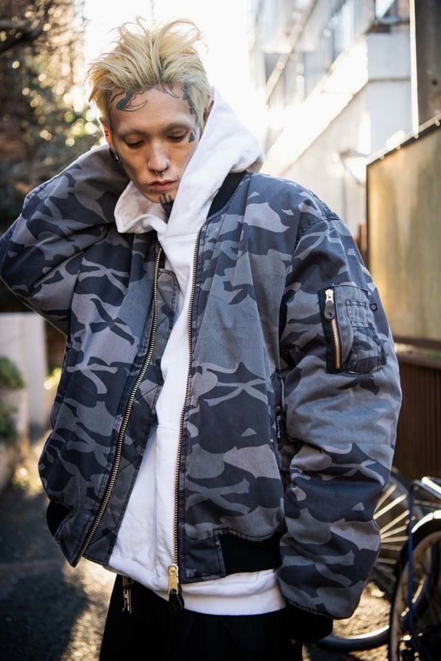 GAKKIN HANABATSU CAMO MA-1 JACKET | www.innoveering.net