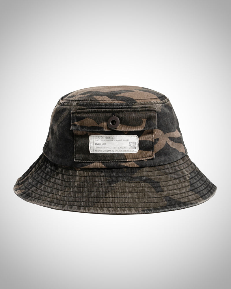 GAKKIN x FOSTEX GARMENTS x NUBIAN HANABATSU CAMO M51 JH-01 HAT – GXX