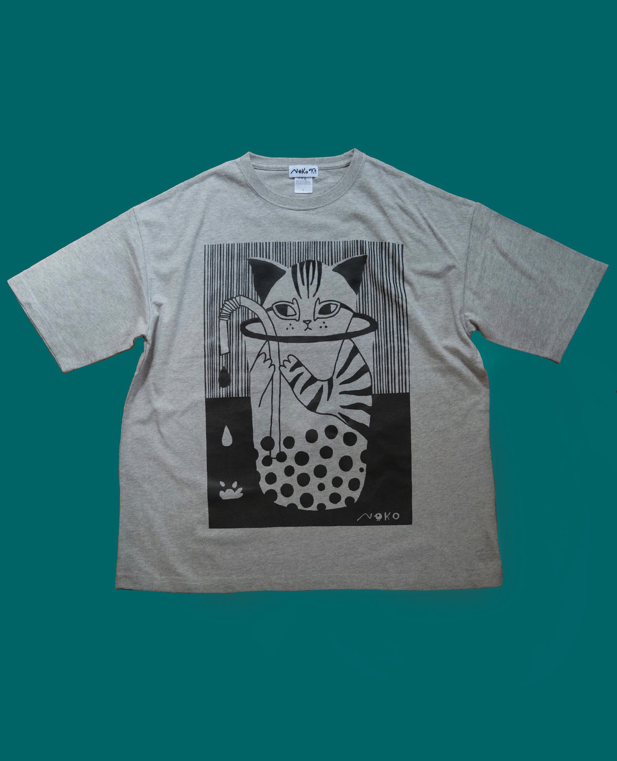 noko gakkin cat & snake 刺繍半袖シャツ ダブルガーゼ NOKO – Page 3 – GXX